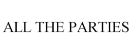ALL THE PARTIES trademark