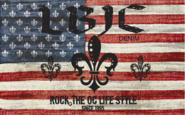 LBJC DENIM ROCK THE OC LIFE STYLE SINCE 1995 trademark