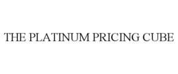 THE PLATINUM PRICING CUBE trademark