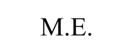 M.E. trademark