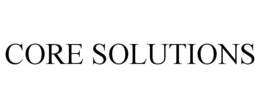 CORE SOLUTIONS trademark