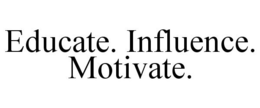 EDUCATE. INFLUENCE. MOTIVATE. trademark