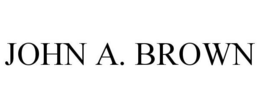 JOHN A. BROWN trademark