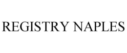 REGISTRY NAPLES trademark