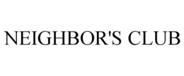 NEIGHBOR'S CLUB trademark