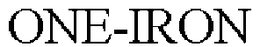 ONE-IRON trademark