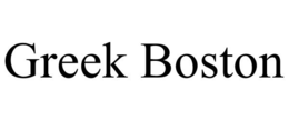 GREEK BOSTON trademark