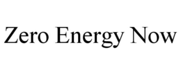 ZERO ENERGY NOW trademark