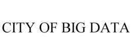 CITY OF BIG DATA trademark