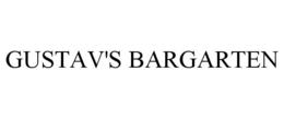 GUSTAV'S BARGARTEN trademark