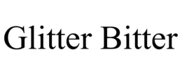 GLITTER BITTER trademark