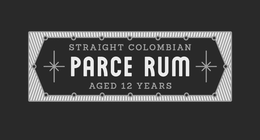 STRAIGHT COLUMBIAN PARCE RUM AGED 12 YEARS trademark