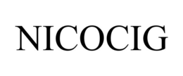 NICOCIG trademark