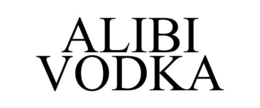ALIBI VODKA trademark