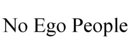 NO EGO PEOPLE trademark