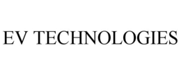 EV TECHNOLOGIES trademark