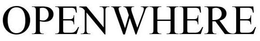 OPENWHERE trademark