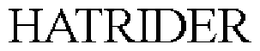 HATRIDER trademark