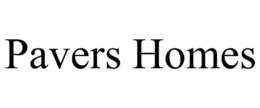 PAVERS HOMES trademark