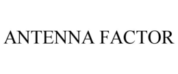 ANTENNA FACTOR trademark