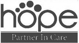 HOPE PARTNER IN CARE trademark