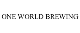 ONE WORLD BREWING trademark