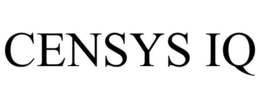 CENSYS IQ trademark