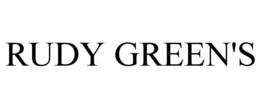 RUDY GREEN'S trademark