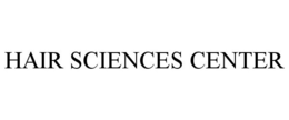 HAIR SCIENCES CENTER trademark