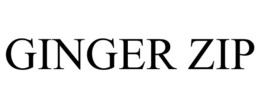 GINGER ZIP trademark