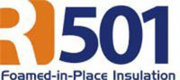 R 501 FOAMED-IN-PLACE INSULATION trademark