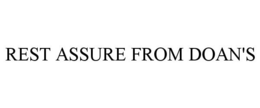 REST ASSURE FROM DOAN'S trademark