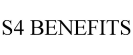 S4 BENEFITS trademark