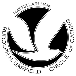 HATTIE LARLHAM CIRCLE OF CARING RUDOLPH H. GARFIED trademark
