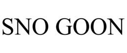 SNO GOON trademark