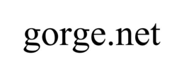 GORGE.NET trademark