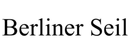 BERLINER SEIL trademark