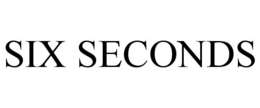 SIX SECONDS trademark