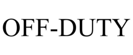 OFF-DUTY trademark
