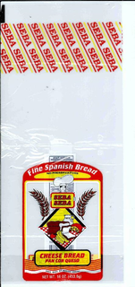 SEBA FINE SPANISH BREAD NO PRESERVATIVES SEBA SEBA CHEESE BREAD PAN CON QUESO HAND MADE BY MASTERS trademark