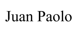 JUAN PAOLO trademark