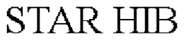 STAR HIB trademark