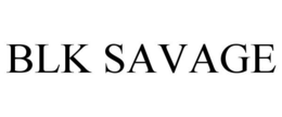 BLK SAVAGE trademark