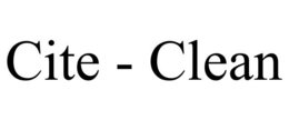 CITE - CLEAN trademark
