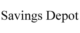 SAVINGS DEPOT trademark