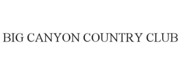 BIG CANYON COUNTRY CLUB trademark