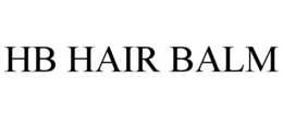 HB HAIR BALM trademark