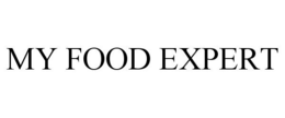 MY FOOD EXPERT trademark