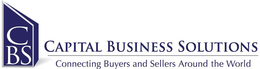 CBS CAPITAL BUSINESS SOLUTIONS CONNECTING BUYERS AND SELLERS AROUND THE WORLD trademark