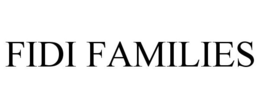 FIDI FAMILIES trademark